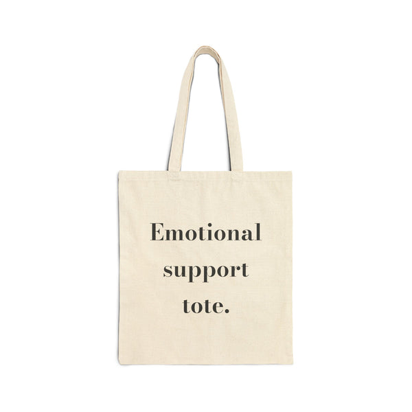 Emotional support tote. — Crumbs Tote